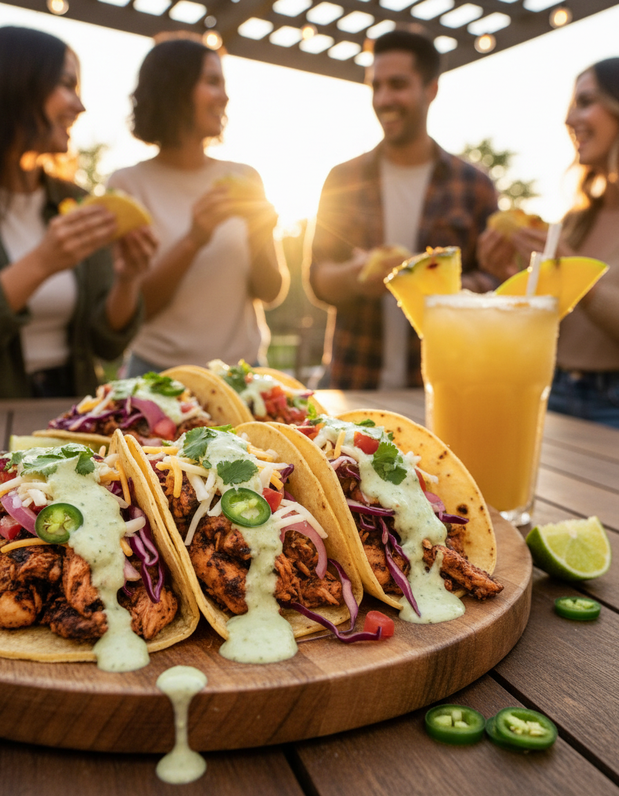 🌮 Recipe Wednesday: Street Food Flavor & Tropical Summer Nights