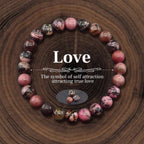 Yellow Tiger Eye Natural Stone Crystal Bead Bracelet