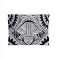 Tribal Embroidered Clutch Pompom Bag- Thailand