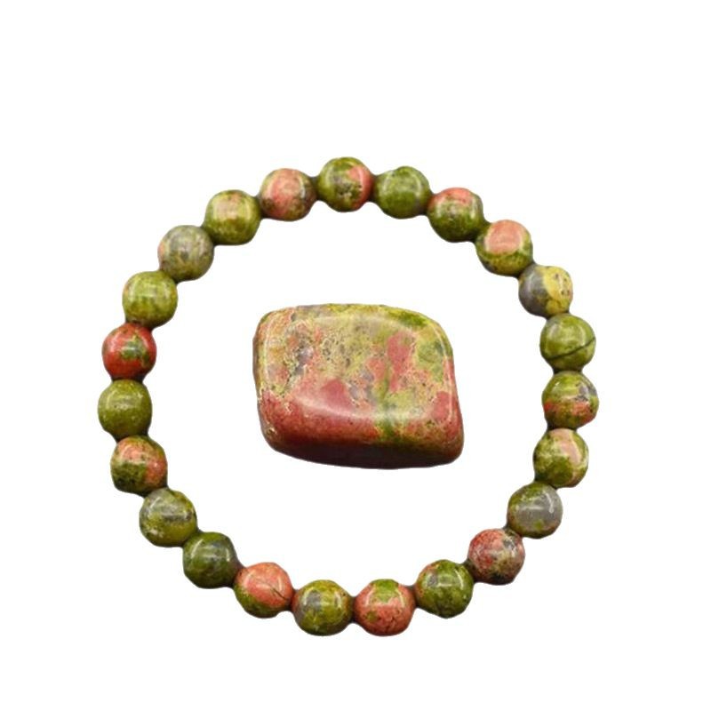 Yellow Tiger Eye Natural Stone Crystal Bead Bracelet