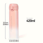 Insulated Sports Water Bottle Gift Set (420ml)