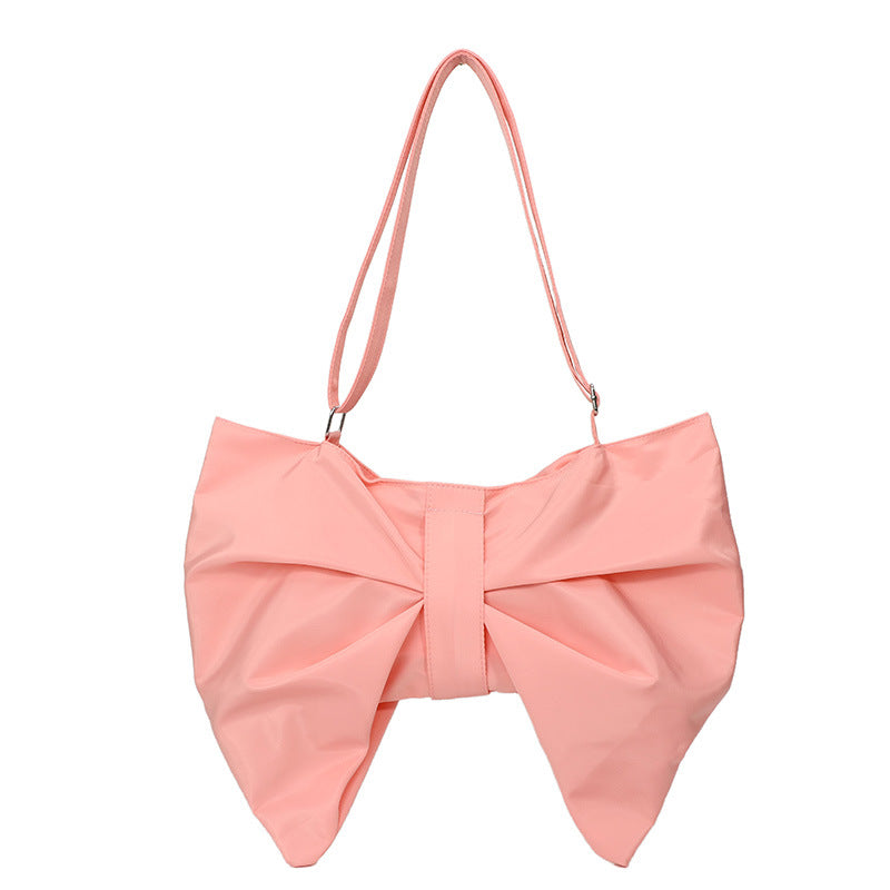 Chic Oversized Bow Clutch Bag With A Large Capacity