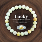 Yellow Tiger Eye Natural Stone Crystal Bead Bracelet
