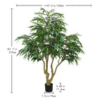 7FT Artificial Willow Tree Indoor Faux Greenery Plant