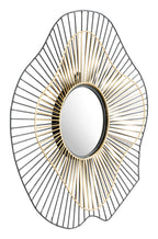 Comet Iron Franm Round Wall Mirror