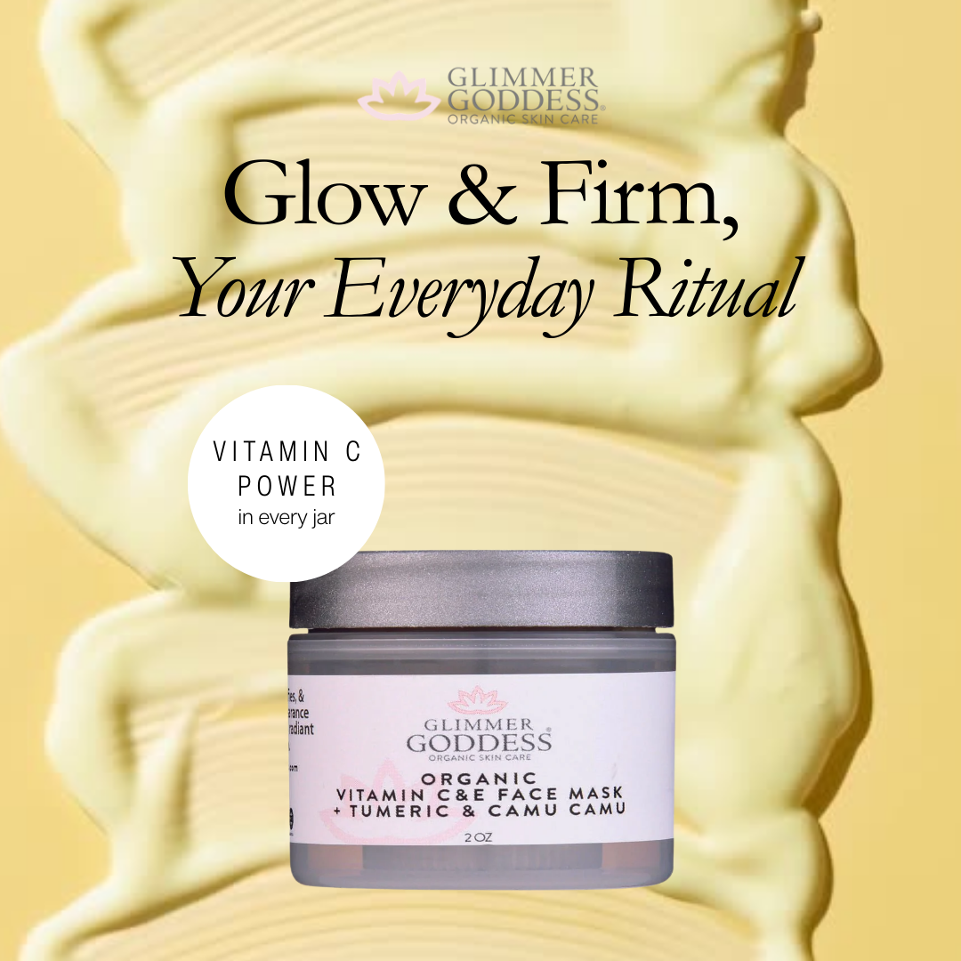 Organic Vitamin C & E Brightening Face Mask-1