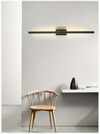 DecorBites™ Linear Metal Tubes LED Wall Light Gold for Modern Living Room & Bathroom Mirrors