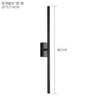 DecorBites™ Linear Metal Tubes LED Wall Light Gold for Modern Living Room & Bathroom Mirrors