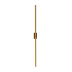 DecorBites™ Linear Metal Tubes LED Wall Light Gold for Modern Living Room & Bathroom Mirrors