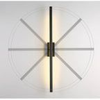 DecorBites™ Linear Metal Tubes LED Wall Light Gold for Modern Living Room & Bathroom Mirrors