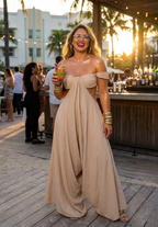 Cutout Sweetheart Neck Maxi Dress