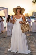 Full Size Backless Scoop Neck Maxi Dress Plus Size