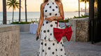 Chic Oversized Bow Clutch Bag With A Large Capacity