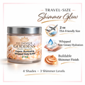Organic Shimmering Body Butter 2 oz – Travel Size-0