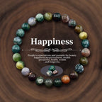 Yellow Tiger Eye Natural Stone Crystal Bead Bracelet