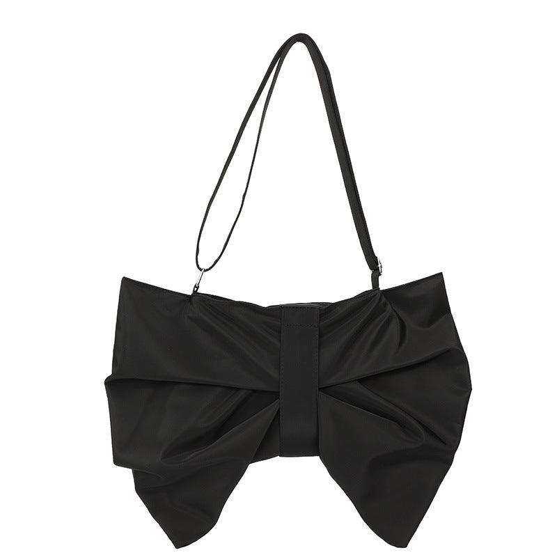 Chic Oversized Bow Clutch Bag With A Large Capacity