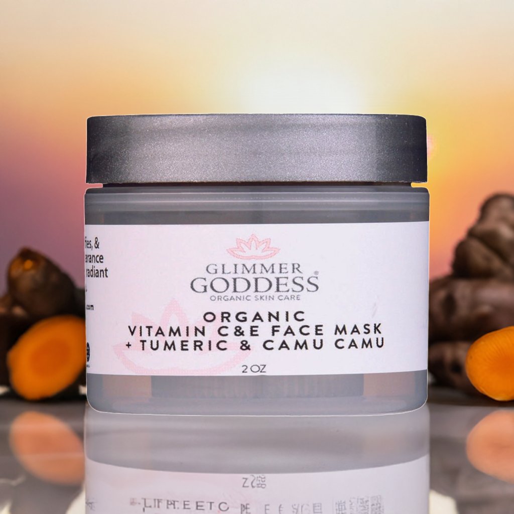 Organic Vitamin C & E Brightening Face Mask-4