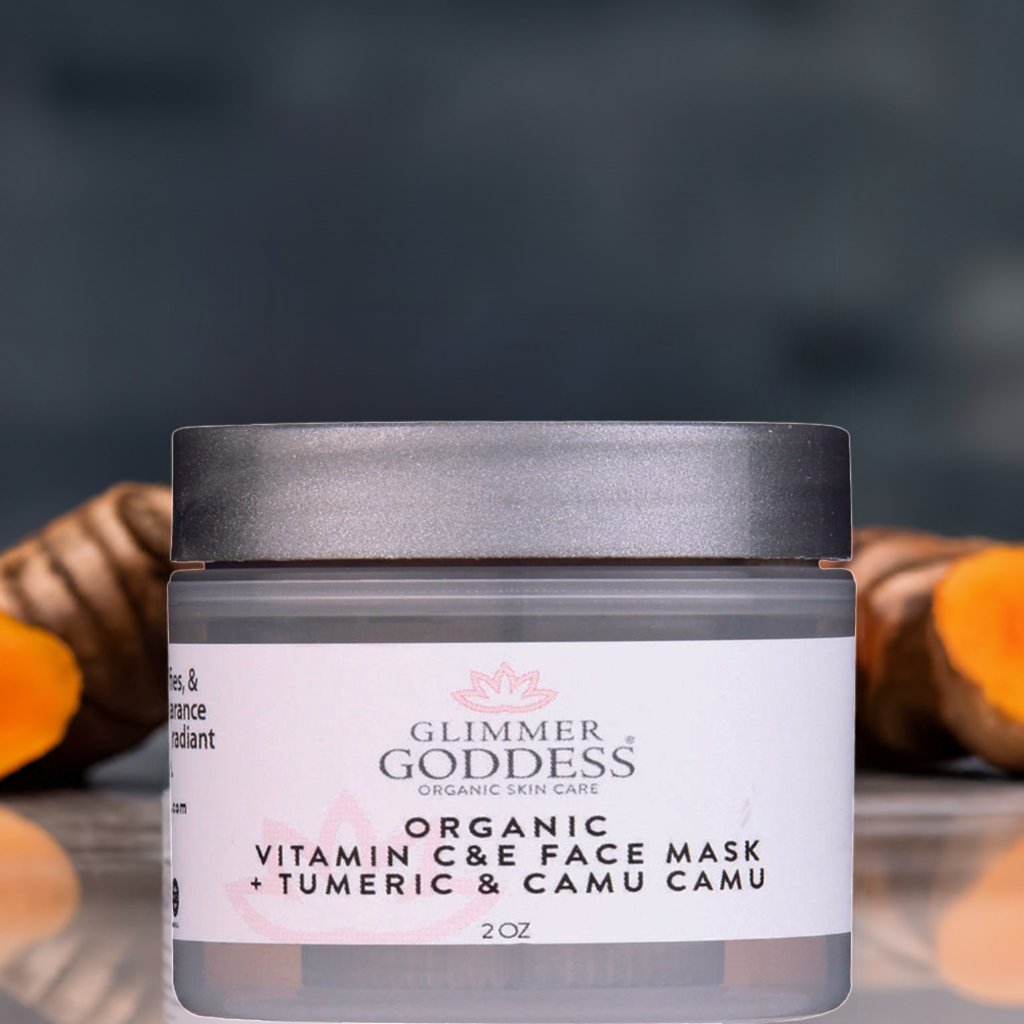 Organic Vitamin C & E Brightening Face Mask-3