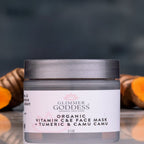 Organic Vitamin C & E Brightening Face Mask-3