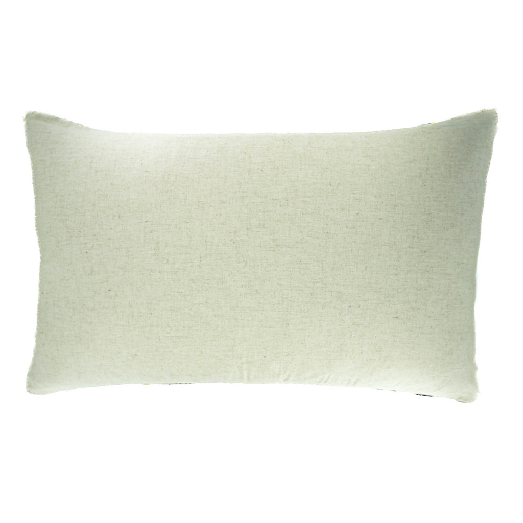 Trance Silk Velvet Ikat Throw Pillow Cover 16 X 24